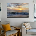 thumbnail image 6 of Beach Sunset Ocean Seascape Print Photo Art Painting Canvas Poster Home Decorative Bedroom Modern Decor Posters Gifts 12x18inch(30x45cm), 6 of 6