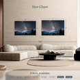 thumbnail image 4 of Elephant Stock Milky Way Over Longs Peak Wall Art - Horizontal Canvas Wall Art - Living Room Wall Decor - Astronomy & Space Canvas - Blue And Black Decor - 48" x 32", 4 of 8