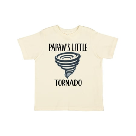 

Inktastic Papaw Grandson Gift Tornado Gift Toddler Boy Girl T-Shirt