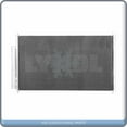 thumbnail image 2 of A/C Condenser for Honda Odyssey - 2005 2006 2007 2008 2009 2010 QL, 2 of 3