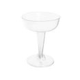Clear Plastic Disposable Margarita Glasses, 41/4Inch, 12Count