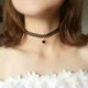thumbnail image 1 of Gargantilla elástica, collar de estrella, gargantilla de tatuaje negro, collares para mujeres y niñas, collar minimalista de plástico, joyería Sincero Electrónica, 1 of 5