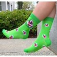 thumbnail image 4 of Nintendo Boys Super Mario Polyester Socks, Multicolor (5 Pack), 4 of 7
