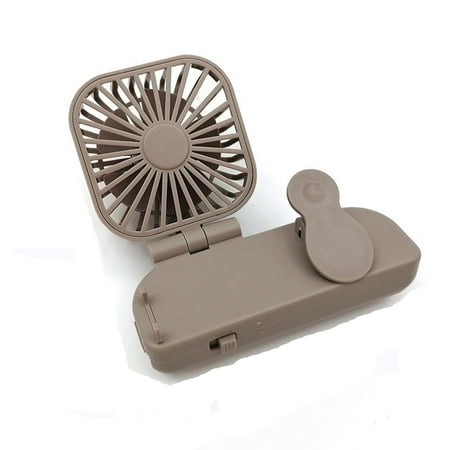 

Wovilon Fan Clip Fan Compact Portable Small Fan Umbrella Mobile Phone Dual-Use Clip Fan