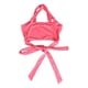 thumbnail image 1 of Women Halter Neck Tank Top Back Waist Crossing Straps Hollow Out Summer Sleeveless Slim Top Pink Free Size, 1 of 26