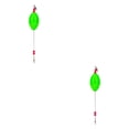 thumbnail image 2 of Eigraketly Caña de pescar a la deriva espuma anticolisión derivas brillantes alarma boya fuerte resistencia a la tracción accesorios de equipo Verde 2piezas, 2 of 6