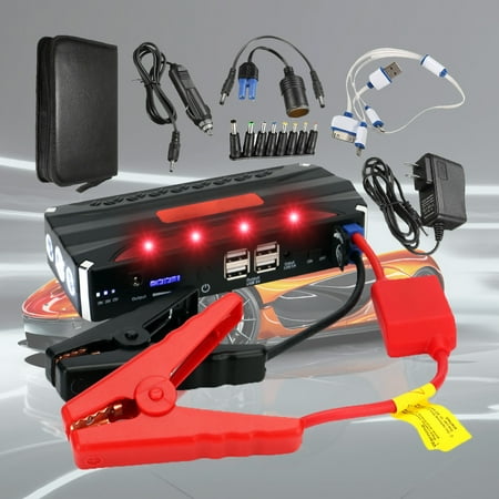 12V 68800mAh Car Jump Starter Battery Emergency Power Bank Starter 4USB Multi-Function