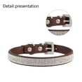 thumbnail image 4 of Apuakthei Collar de perro ajustable con flash, collar de perro rosa, collar de gato, collar de perro con diamantes, 4 of 5