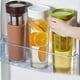 thumbnail image 4 of Jarra de agua Jarra de agua Tanque de agua fría y caliente Refrigerador Tetera Sin Capacidad de 1.1L Bebida Jarra de agua para cócteles de leche marrón Sunnimix tetera grande, 4 of 6