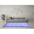 thumbnail image 3 of Ahgly Company Indoor Rectangle Oriental Blue Traditional Area Rugs, 2' x 3', 3 of 4