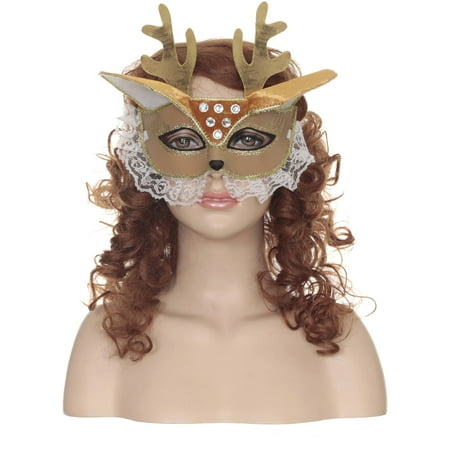 Deer Masquerade Mask Adult