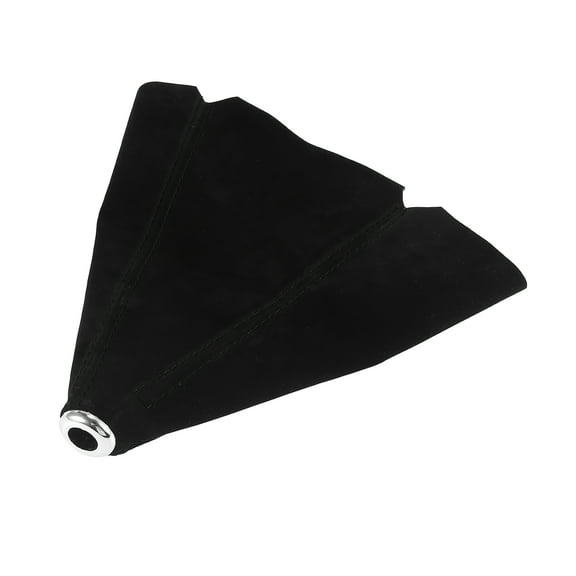 Shift Boot Cover Dust Proof Universal for Vehicle Matte Black PU Leather Black