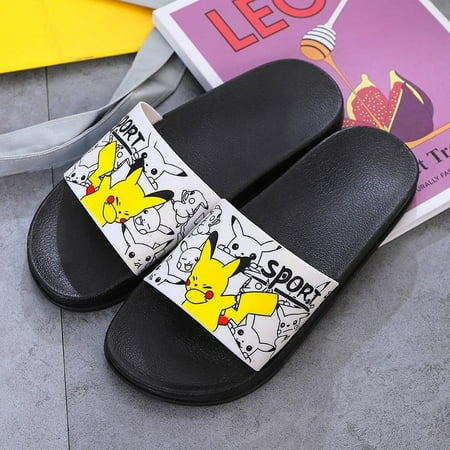 

Lightweight Slippers Comfort Casual Slippers Open Toe Platform Beach Sandals For Women Men White 38-39