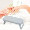 thumbnail image 6 of Stgfyxgs Folding Nail Arm Rest Cushion, Professional Nail Hand Rest Stand with Nail Mat, Manicure Hand Rest for Home Nail Techs Use Gray, 6 of 9