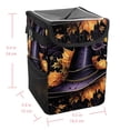 thumbnail image 5 of Witch Hat Foldable Car Trash Can Mini Trash Can with Lid Leak-Proof Car Garbage Can Hanging Storage Bag Car Trash Bin, 5 of 6