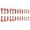 C, variant on YiFudd Halloween Press On Nails C, Creepy Blood Drip Fake Nails Set, Horror Party Manicure, Reusable, 24 Pcs