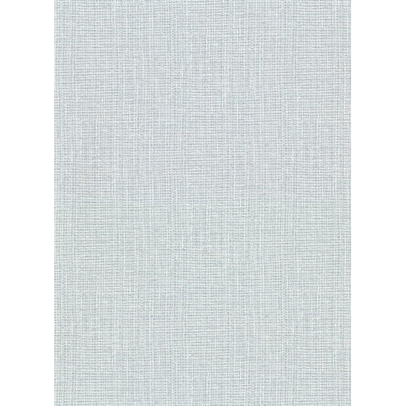 Warner Claremont Sky Blue Faux Grasscloth Wallpaper, 27-in by 27-ft, 60.8 sq. ft