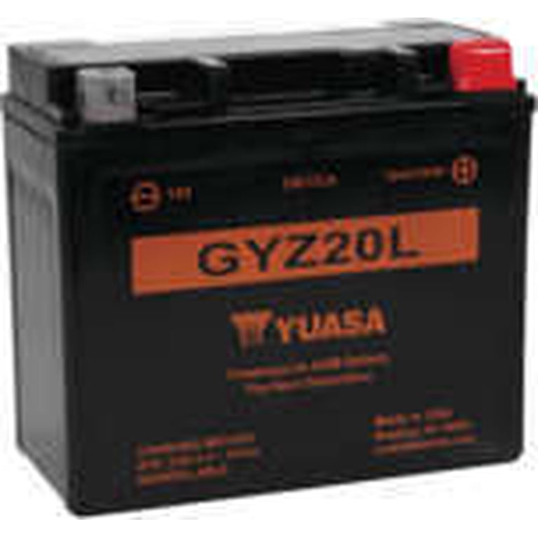 Yuasa GYZ Series Motorcycle/ATV Battery - AGM, CCA 250, Factory