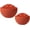 Brick Red, variant on 2 PCS Imitation Rattan Wall Hanging Planter,Semicircle Plastic Plant Baskets Container Flower Pot with Drainage and Hooks for Balcony Fence Wall Indoor Outdoor Home Office Decoration Gift