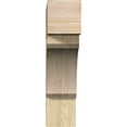 thumbnail image 2 of Ekena Millwork 6"W x 24"D x 24"H Legacy Block Rough Sawn Bracket, Douglas Fir, 2 of 4