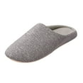thumbnail image 2 of GPOECD Women Slippers Cozy Minimalist Footwear With Non- Sole For Home Leisure Soft Fuzzy Flat Slides House Slippers, 2 of 5