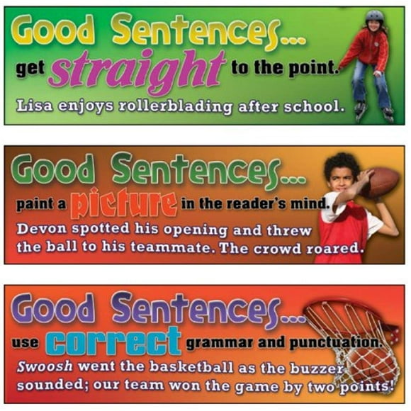 Carson Dellosa Éducation Carson Dellosa Mark Twain Bonnes Phrases Ensemble de Tableau d'Affichage (410035)