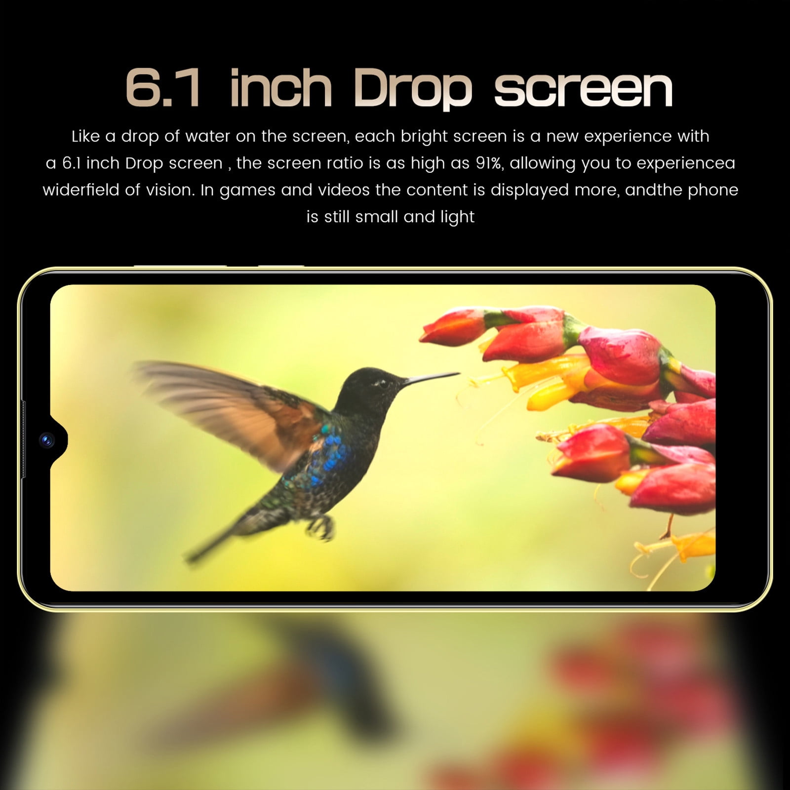 Cell Phone,Smartphone Straight Talk,S23 Ultra Android Smartphone 6.1-inch HD Dual Standby Card Slot 1+16G Memory Support Extension 128g