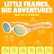 thumbnail image 2 of Gafas de Sol para Bebé BABY SUNNIES Polarizadas Ovaladas Durazno UV400, 2 of 8