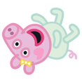 thumbnail image 2 of CafePress - Peppa Pig: Baby Pig - Baby Hat, 2 of 2