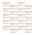 thumbnail image 2 of KAKOWELY Paper Clips 20Pcs Portable Envelope Paperclips Decorative Planner Clips Delicate Office Paperclips1.38"X0.87"X0.04", 2 of 5