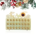 thumbnail image 4 of Bearachild Marco de soporte de Chocolate reutilizable de Navidad, cuenta regresiva de caramelos, calendario de vacaciones de 25 días, decoración de Kits de decoración para fiestas Tipo 4 Bearachild HA009995-04, 4 of 6