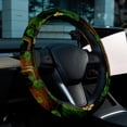thumbnail image 6 of Saint Patrick's Day 14.5 Inch Printing PVC Leather Car Wheel Cover Steering Wheel Covers Auto Accessories, 6 of 6
