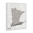 thumbnail image 2 of Stupell Industries Contemporary Minnesota Patterned Grey US State Design Canvas Art, 36 x 48, by Ziwei Li, 2 of 7