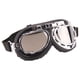 thumbnail image 3 of Casco militar de la Segunda Guerra Mundial, estilo piloto de la RAF, para motocicleta, motocross, todoterreno, scooter, crucero, chopper, gafas de sol UV (marrón oscuro), 3 of 7
