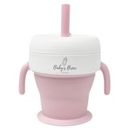 Babys Brew 2-n-1 Snack and Sip Cup sans BPA, rose, 13,5 oz