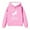 Pink, variant on Just a Girl Who Loves Horses Hoodie Equestrian Hoodies for Girls Gift for Riders Fans,Size 2-14 Years White 160
