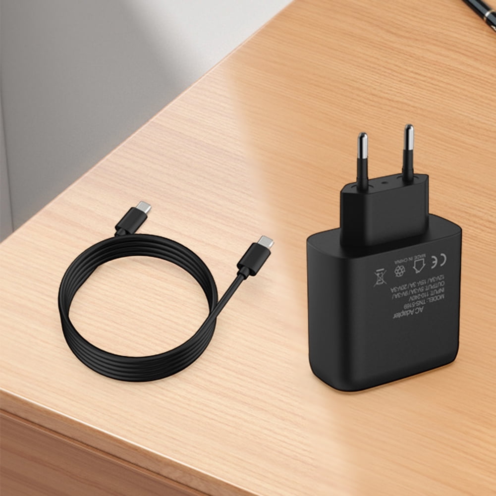 HUISZJ 60W Charger, AC Power Adapter Charger, Console AC Adapter Power Supply with USB C Cable Type C Charger