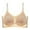 Beige, variant on Uvwlwu Wireless Jelly Bras for Women, Women's Comfortable Thin Silk Beautiful Back Seamless Anti Sagging Sports Bra