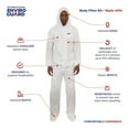 thumbnail image 3 of Body Filter 95+®, Coverall with Hood & Boot, Elastic Wrist & Ankle, 3 of 3