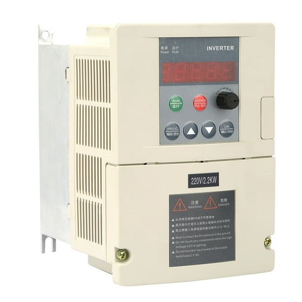 Convertidor de frecuencia inversor de entrada monofásica y salida trifásica de 2,2 kW