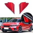 thumbnail image 1 of For Toyota For Camry 2018-2024 A-Pillar Front Door Triangle Red Cover Trims ABS, 1 of 9