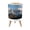 Color 2, variant on Small Trash Can with Lid Wild African elephant savannah National Park Wildlife 1.8 Gallon Dog Proof Trash Can Round Garbage Can Waste Bin Wastebasket for Bathroom Bedroom Living Room