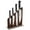 Brown, variant on ZWILLING Pro RCF 5-pc Magnetic Knife Block Set - Natural