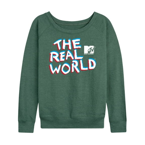 MTV - The Real World Logo - Women's Lightweight French Terry Long Sleeve Shirt