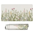 thumbnail image 2 of Balery Herbs And Wildflowers Mouse Pad ,15.8x29.5 In Large Gaming Mouse Pad Desk Mat Long Non-Slip Rubber Stitched Edges,Waterproof Mousepad Desk Mat For Gamer Office Home, 2 of 9