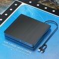 thumbnail image 5 of External Blu ray Drive DVD/BD Player Read/Write Portable Blu-ray Drive USB 3.0 and Type-C DVD Burner blue ray drive for/Win7/Win8/Win10/Win11 External blu ray Player, 5 of 6
