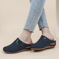 thumbnail image 4 of Ablanczoom Womens Sandals Comfortable Massage Insole Platform Wedge Sandals for Women, 4 of 6