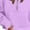 Purple, variant on Oversized Hoodie Womens Casual Sweatshirt Lightweight Zip Up Women Women's Hoodies And Sweatshirts For Everyday Comfort Loose Fit Autumn Winter Half Yoga Top With Hood Lined Design Outfits