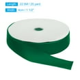 thumbnail image 2 of Unique Bargains Velvet Ribbon 1 1/2 Inch x 25 Yard Single Face Spool Silky DIY Crafts Gift Wrapping Bow Decoration Dark Green, 2 of 5