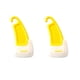 thumbnail image 2 of Juego de 2 espátulas para repostería, incluye raspador de crema y espátula para pasteles. Antiadherentes y resistentes al calor para mezclar fácilmente. Ideal para reposteros caseros y, 2 of 3